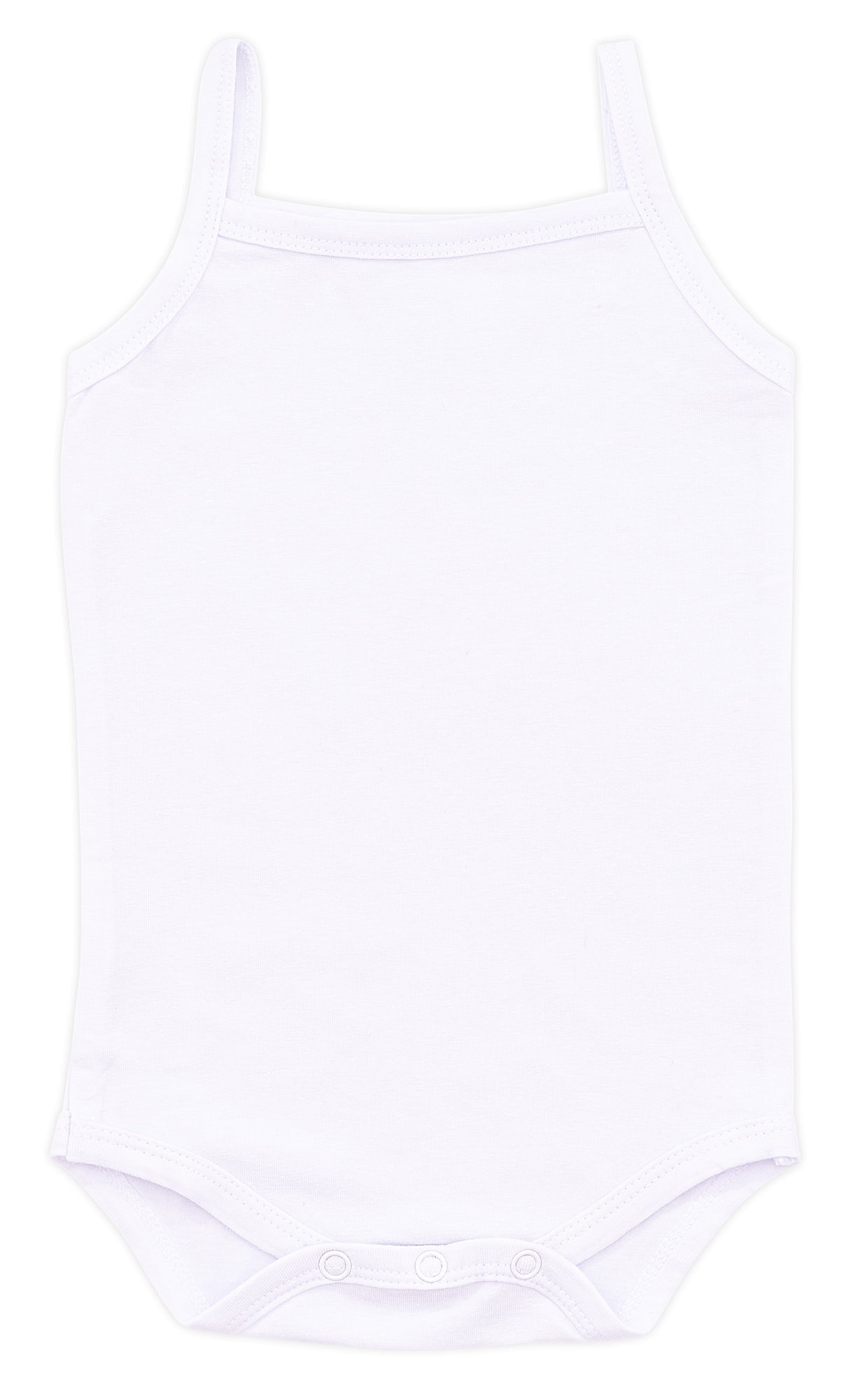 White Tank Baby Undershirt Onesie, 3 pk