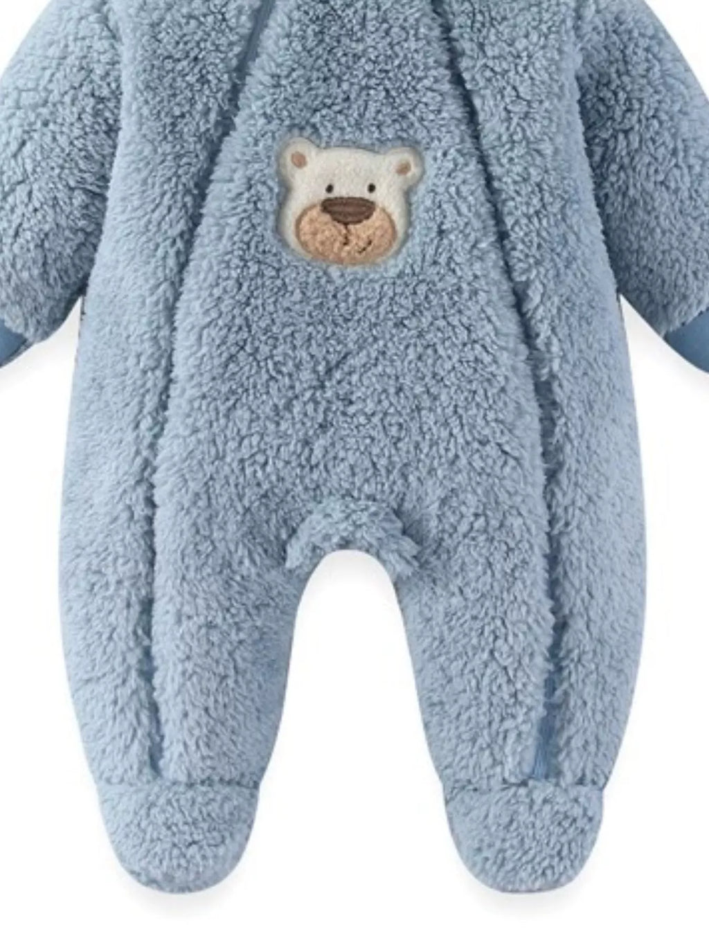 Cute Bunny Hooded Fleece One-Piece