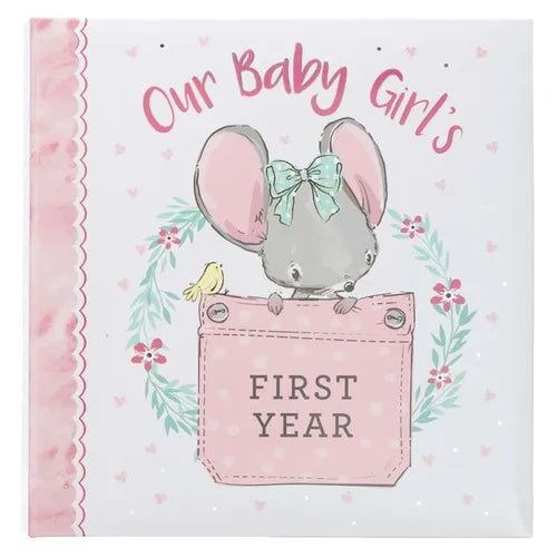 Our Baby Girl's First Year - Hardcover