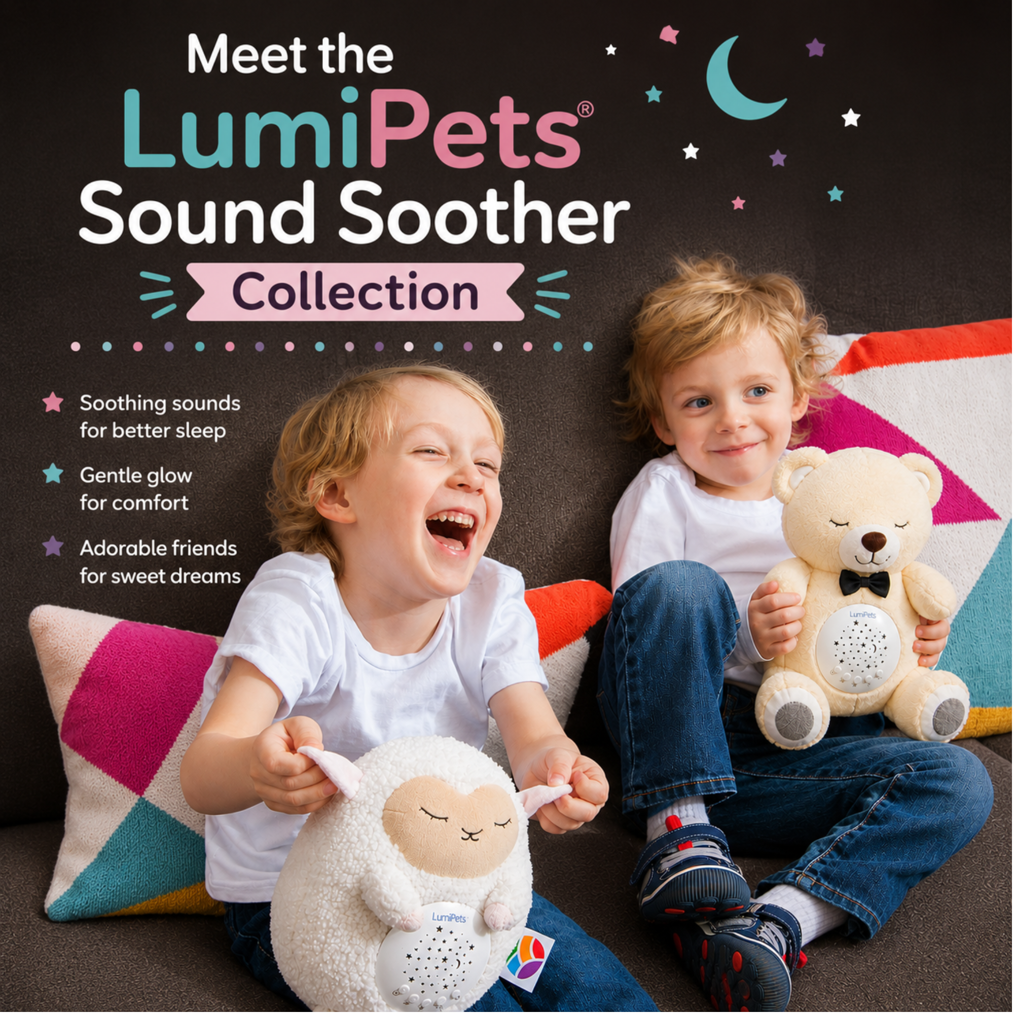 Sound Soother Lamb - Nursery Sound Soother Night Light