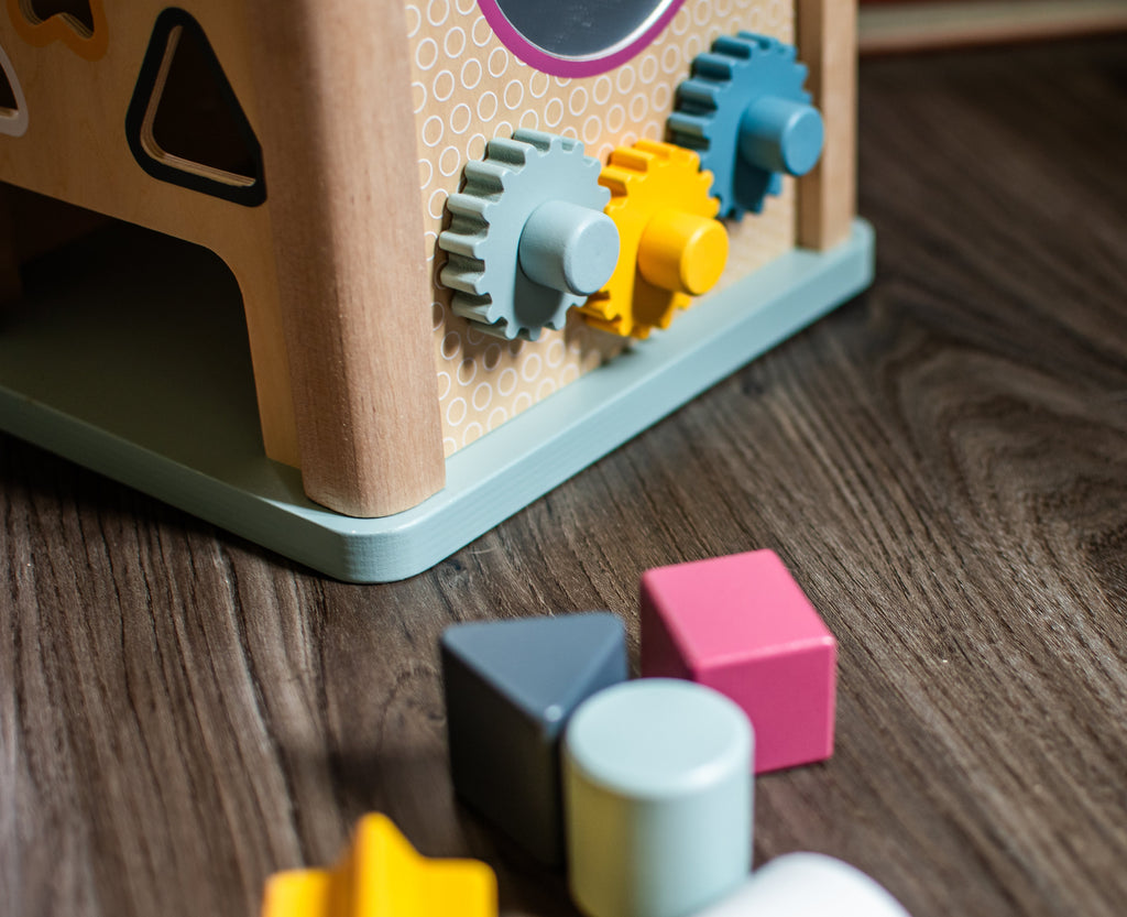 Activity Cube for Toddlers | Interactive Learning & Sensory Development Toy