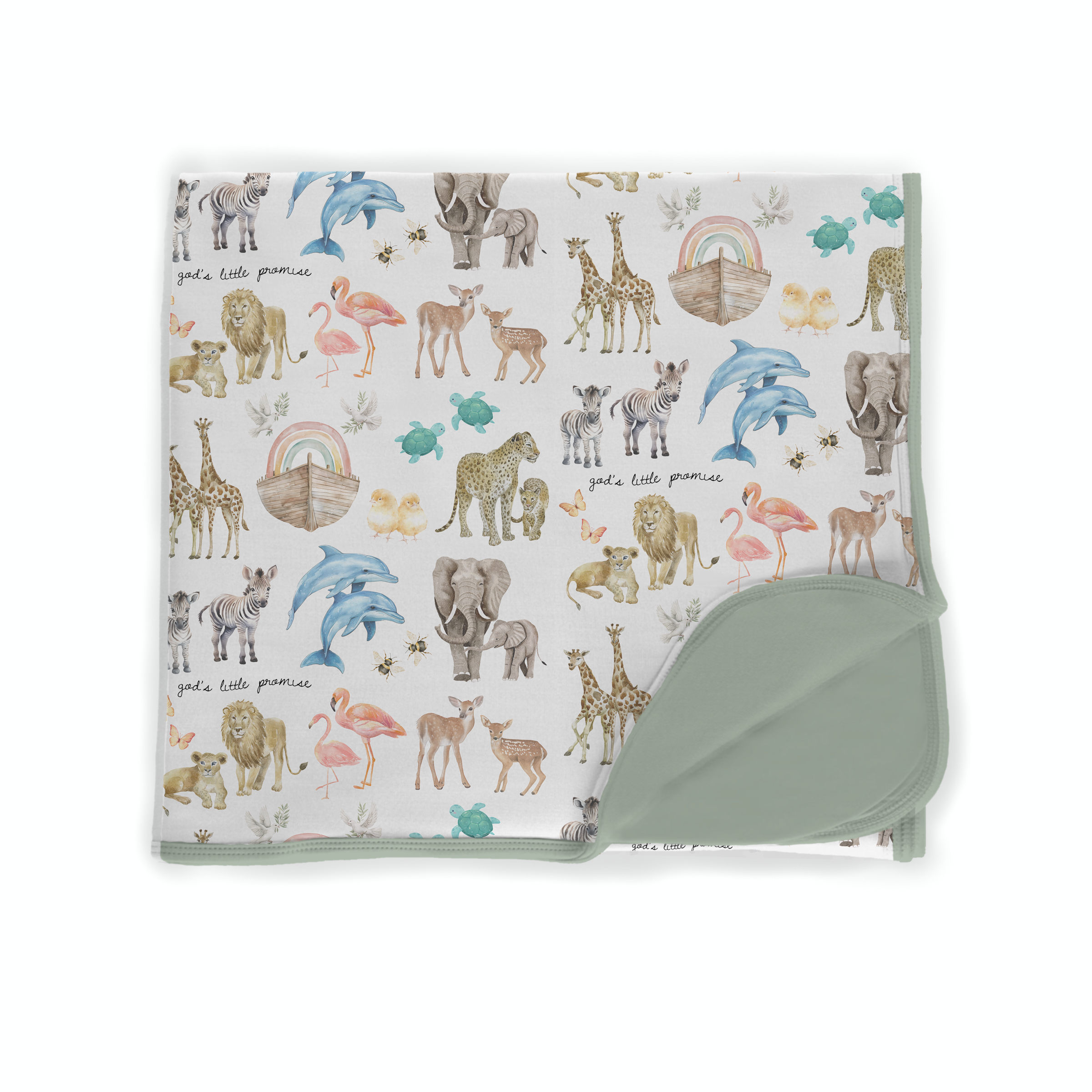 God's Little Promise Bamboo Swaddle Blanket