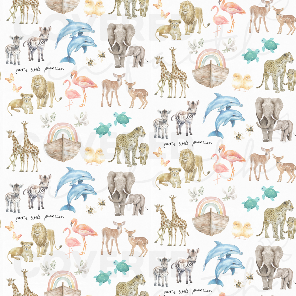 God's Little Promise Bamboo Swaddle Blanket