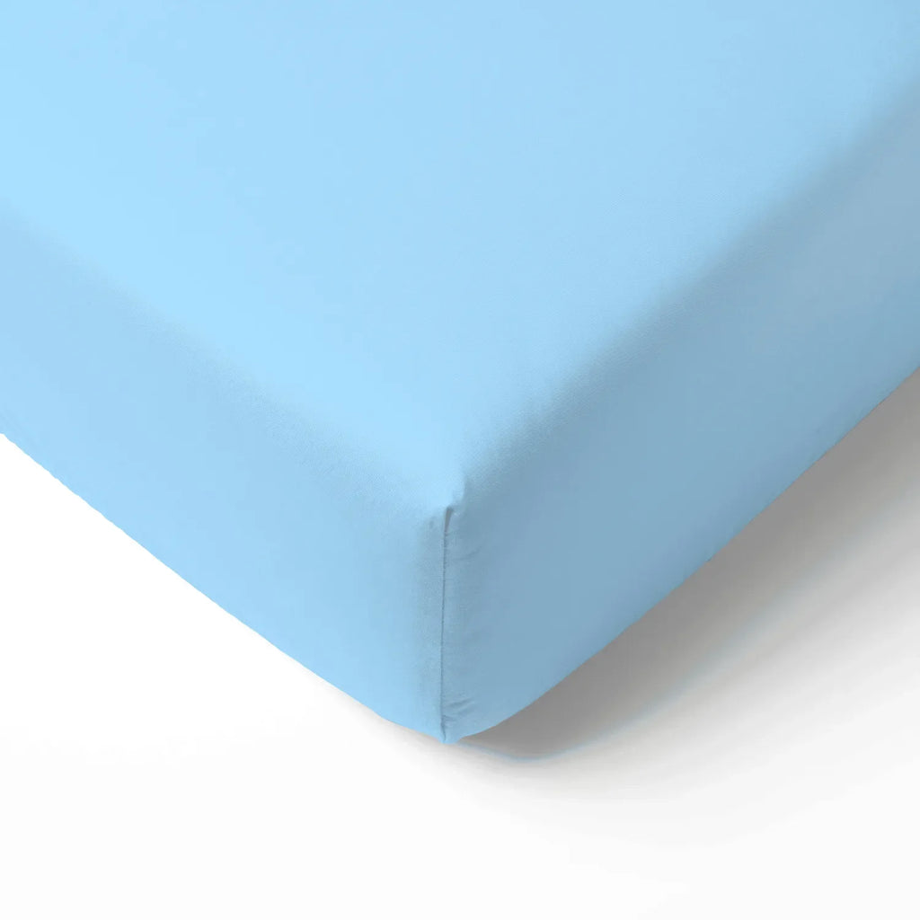 Bamboo Crib Sheet in Blue Bell