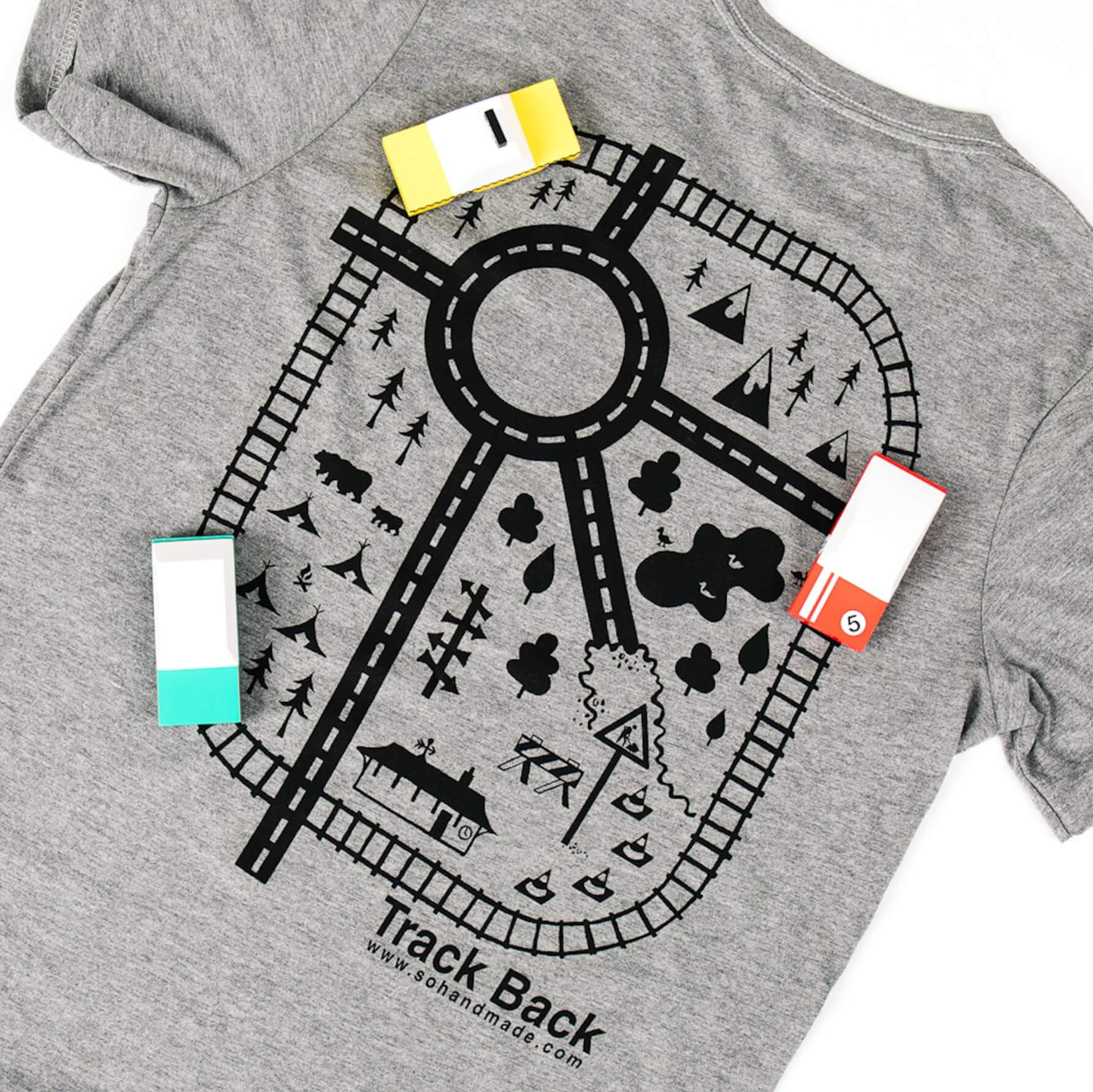 Car Play Mat Shirt for Dad | The Best Interactive Gift Tee