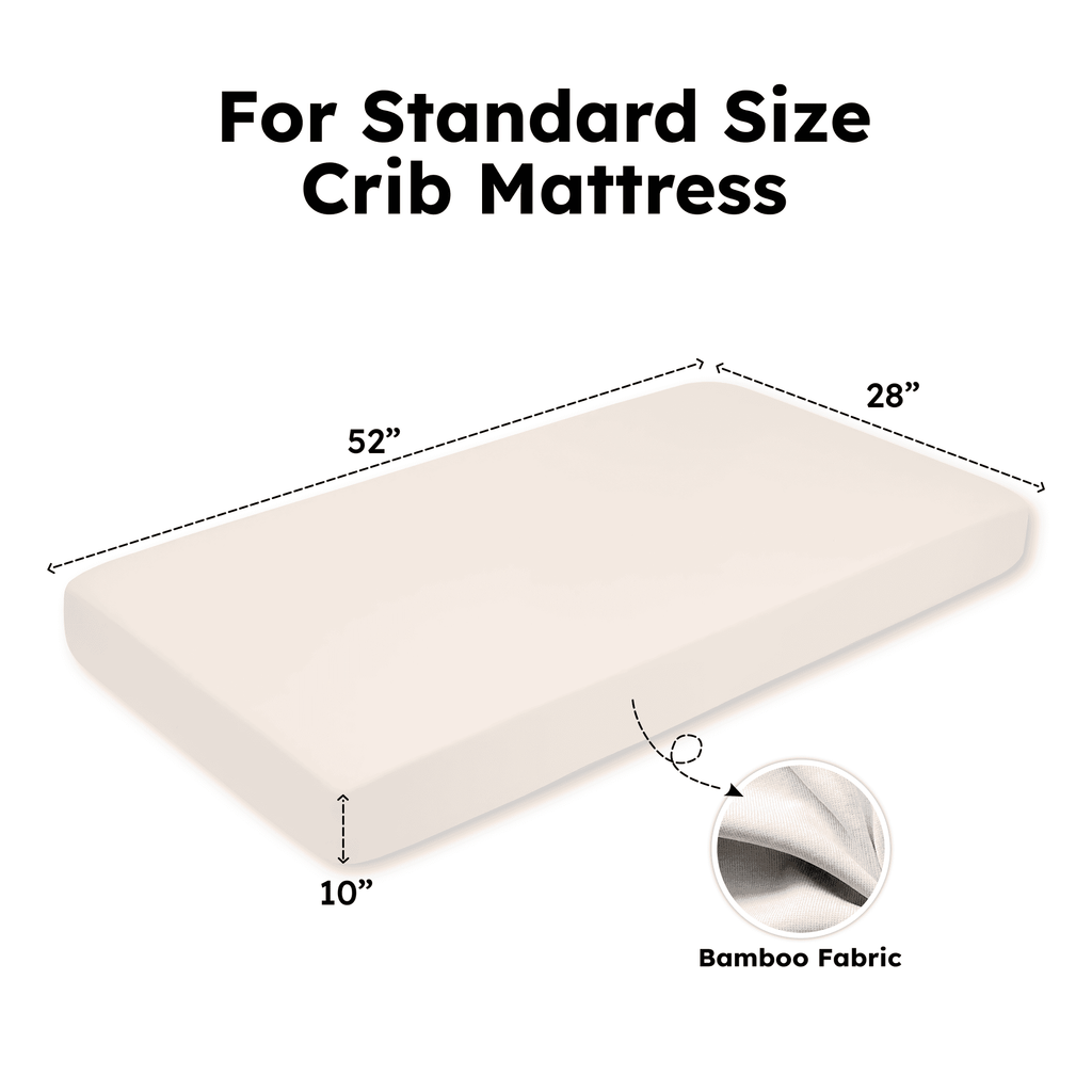Bamboo Crib Sheet in Blue Bell