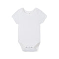 Bamboo Baby Bodysuit in White