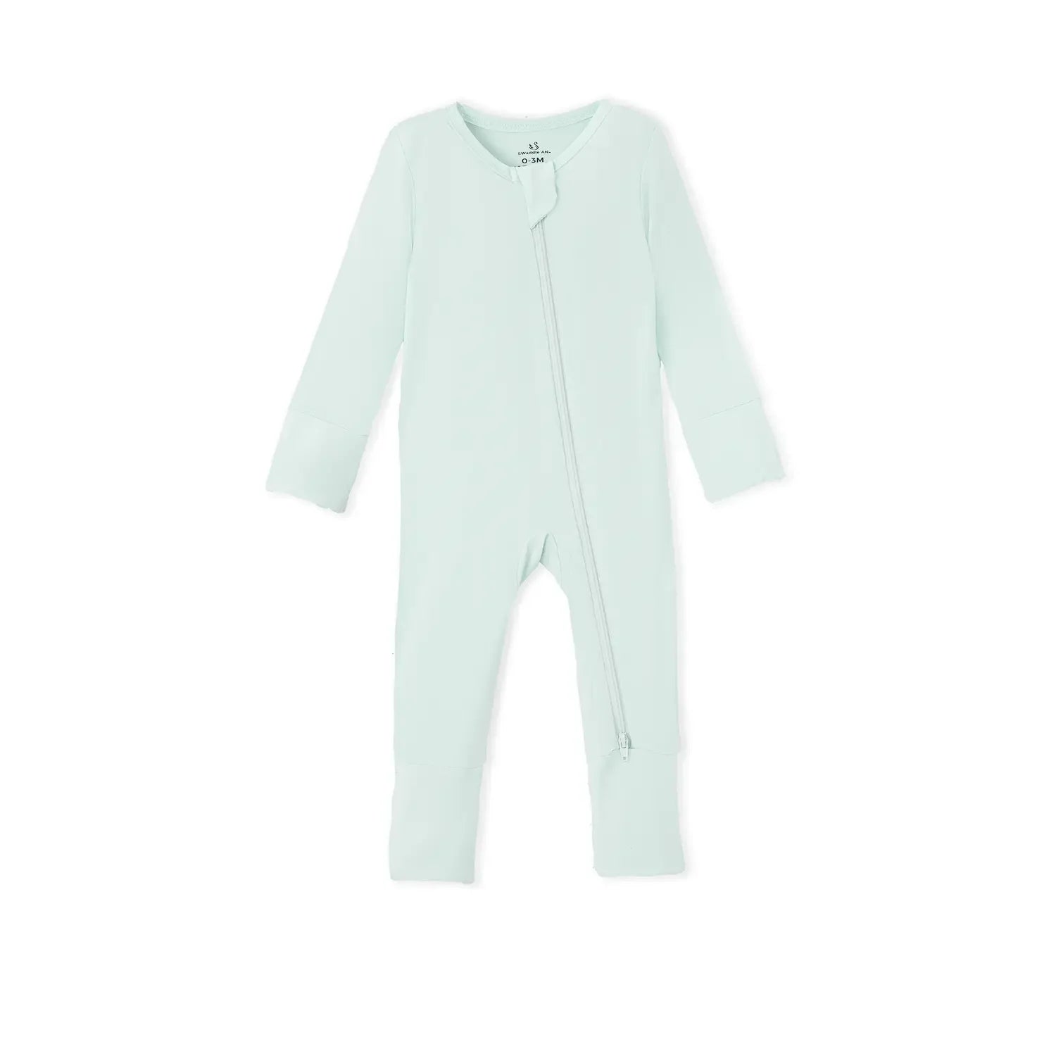 Mint Convertible Footie Pajamas