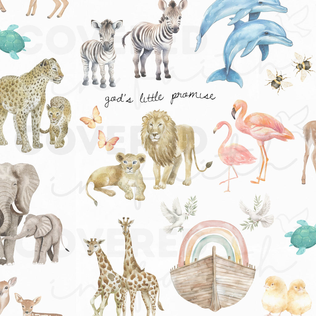 God's Little Promise Bamboo Swaddle Blanket