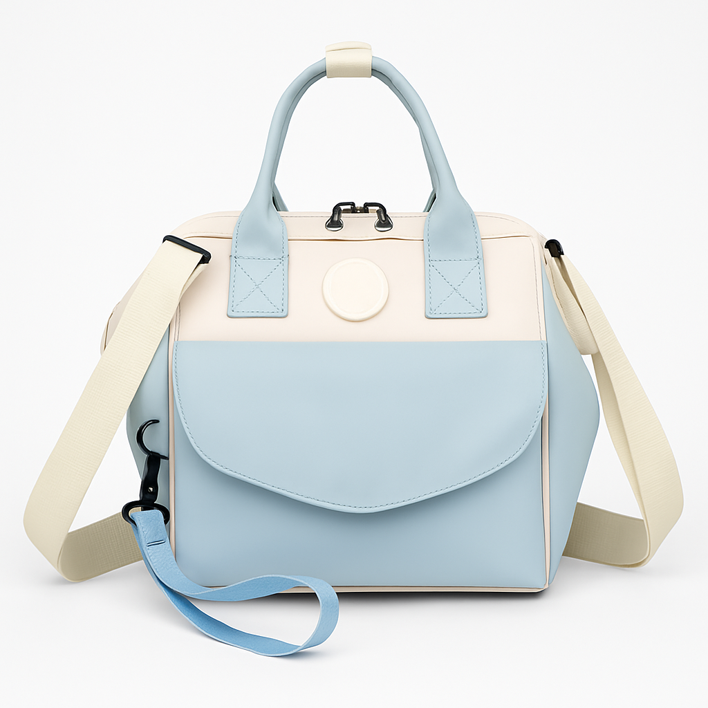 Diaper Bag with 7 Pockets and Insulated Compartments