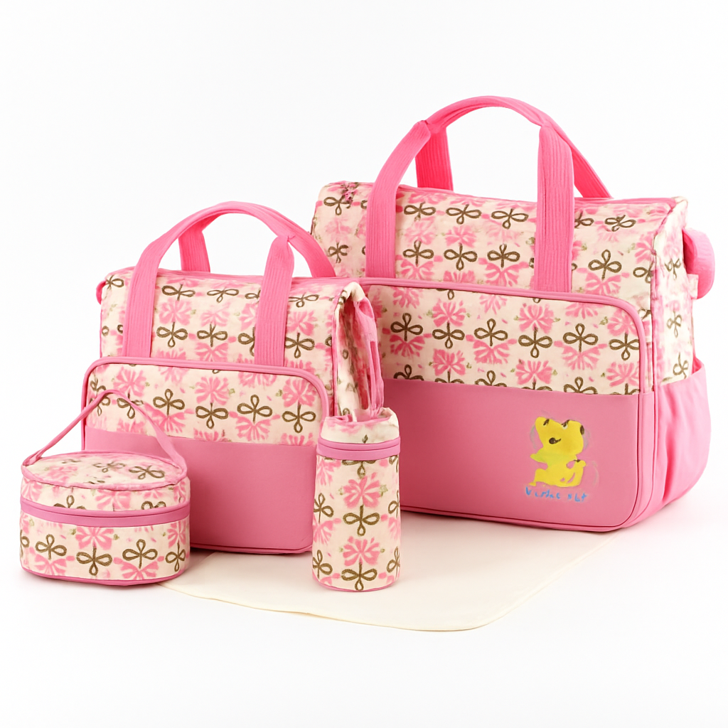 Diaper Bag Set with Changing Pad for Busy Parents