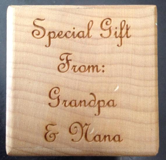 Keepsake Baby Block