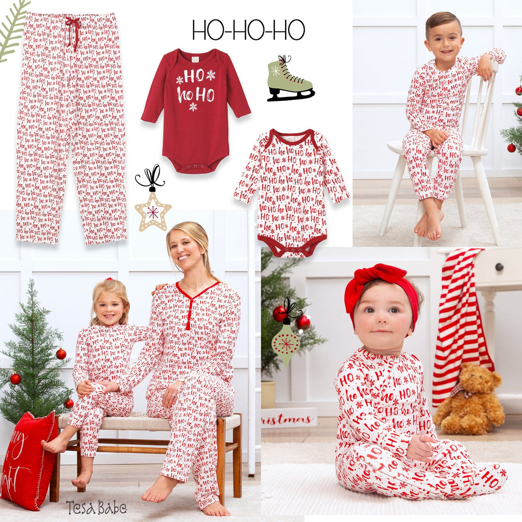 Baby Set-of-2 Christmas Bodysuits - Bamboo & Cotton