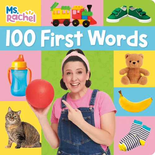 100 First Words (Ms. Rachel) - Board Book