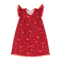Flamingo Short Sleeve Dress – Colorful Multicultural Kids Outfit